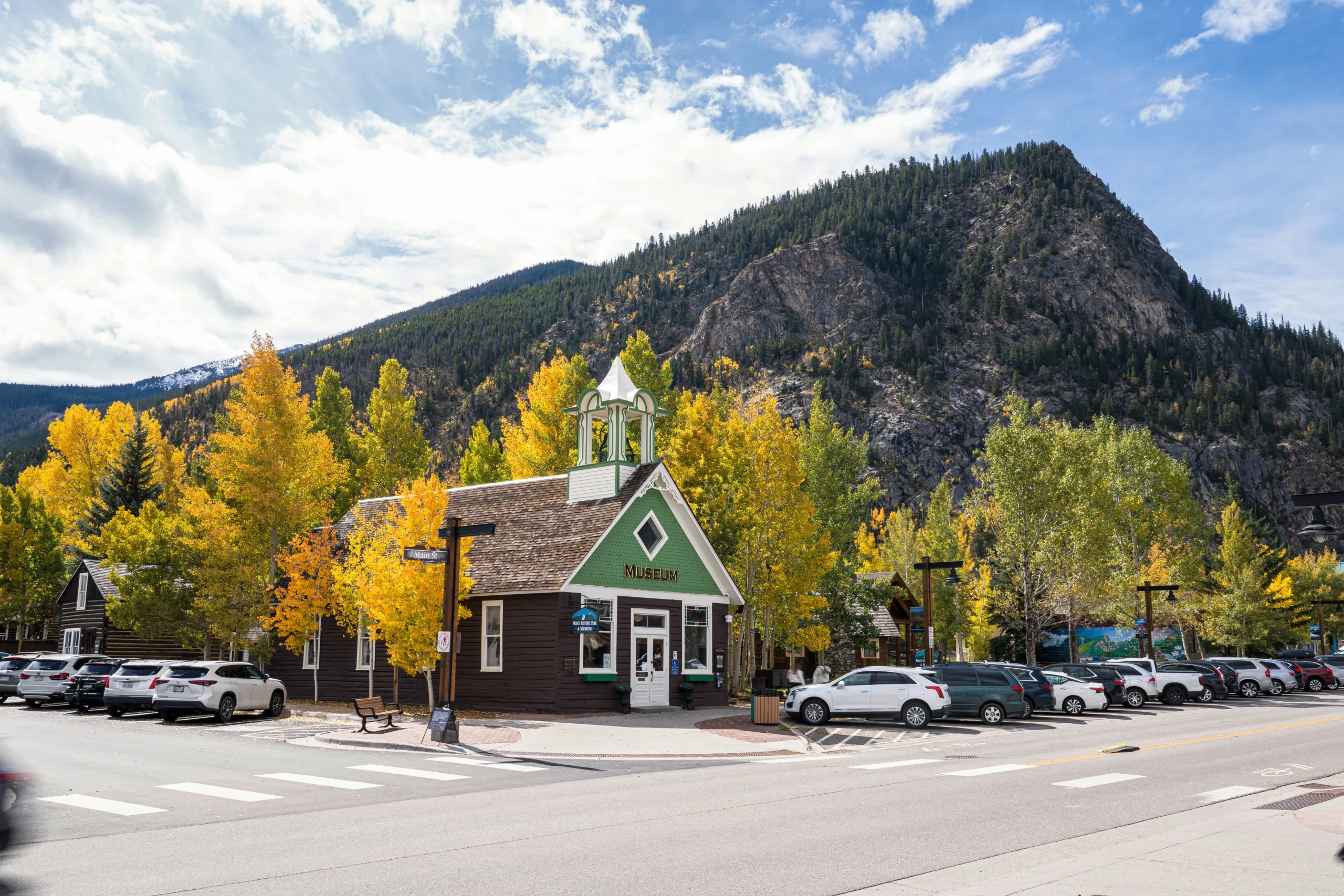 Frisco, CO in the fall